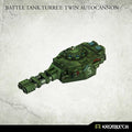 Kromlech Battle Tank Turret Twin Autocannon (1) KRVB090 - Hobby Heaven