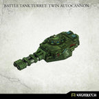 Kromlech Battle Tank Turret Twin Autocannon (1) KRVB090 - Hobby Heaven