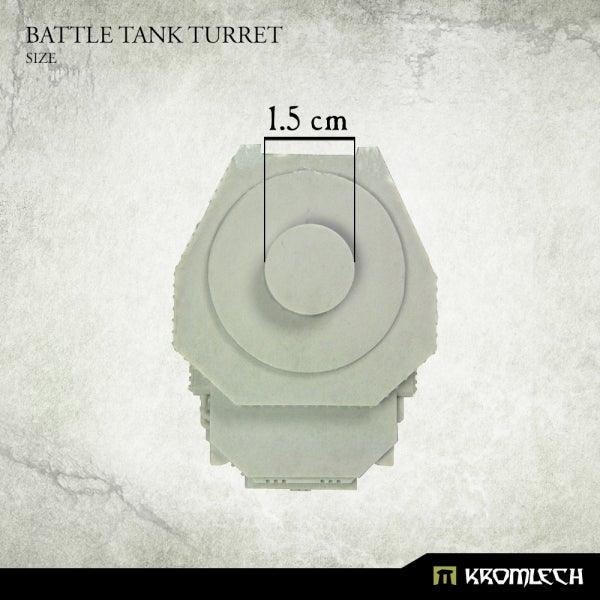 Kromlech Battle Tank Turret Twin Autocannon (1) KRVB090 - Hobby Heaven