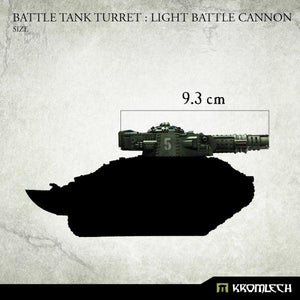 Kromlech Battle Tank Turret Light Battle Cannon (1) KRVB094 - Hobby Heaven
