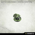 Kromlech Battle Tank Turret Twin Thunder Gun (1) KRVB084 - Hobby Heaven