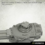 Kromlech Battle Tank Turret Twin Thunder Gun (1) KRVB084 - Hobby Heaven