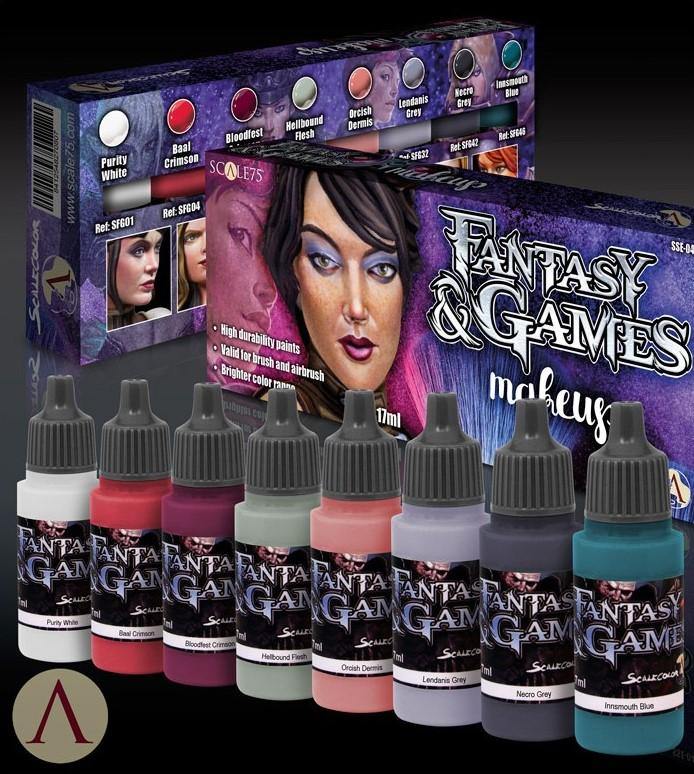 Scale75 Make Up Paint Set (8 Paints) - Hobby Heaven