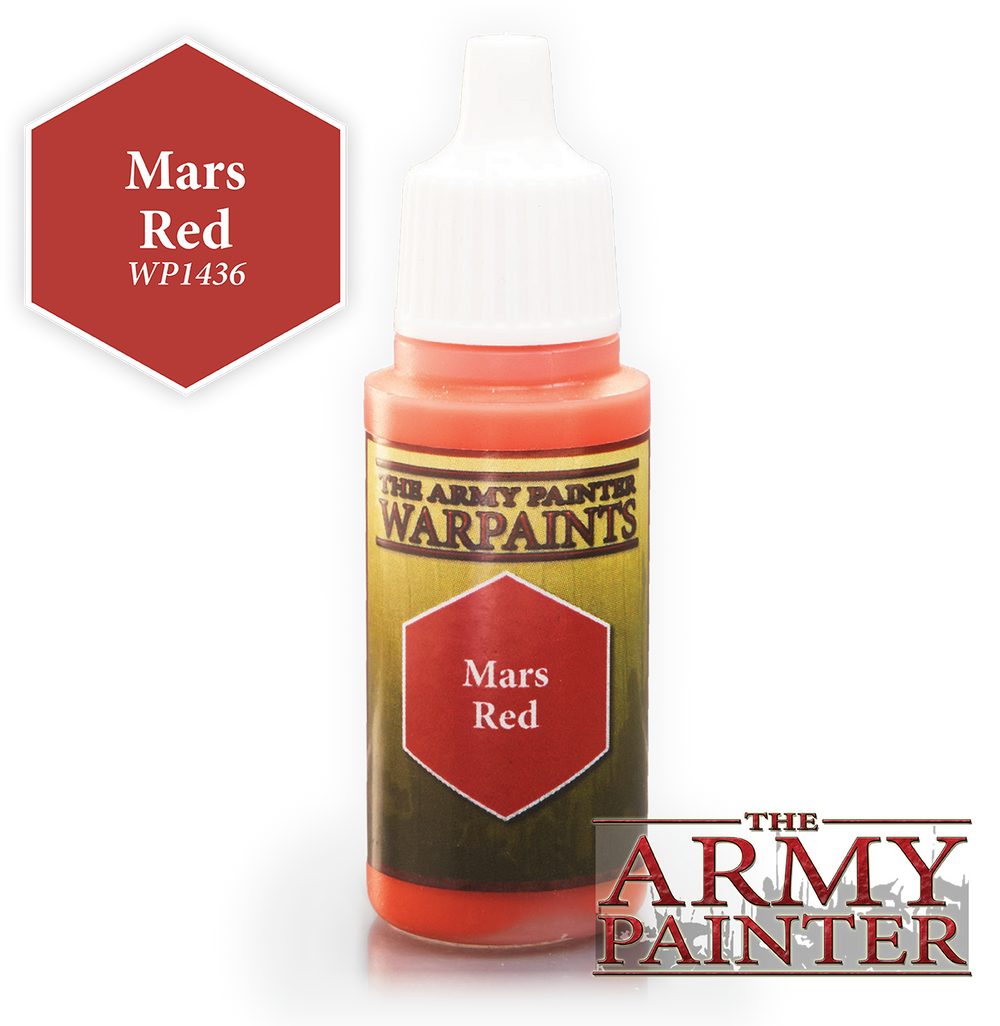 Mars Red Warpaints Army Painter - Hobby Heaven