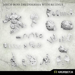 Kromlech Mech-Boss Dredsmasha with Retinue (6) KRM181 - Hobby Heaven