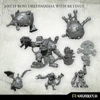 Kromlech Mech-Boss Dredsmasha with Retinue (6) KRM181 - Hobby Heaven