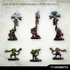 Kromlech Mech-Boss Dredsmasha with Retinue (6) KRM181 - Hobby Heaven