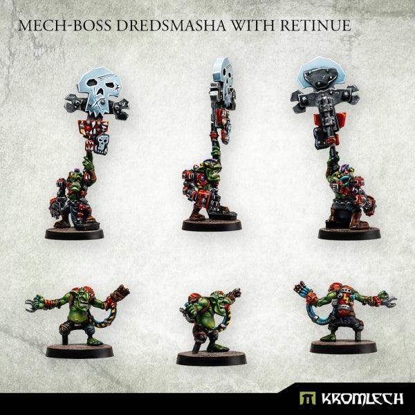 Kromlech Mech-Boss Dredsmasha with Retinue (6) KRM181 - Hobby Heaven