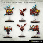 Kromlech Mech-Boss Dredsmasha with Retinue (6) KRM181 - Hobby Heaven