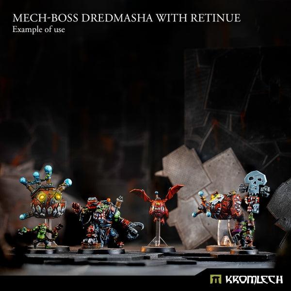 Kromlech Mech-Boss Dredsmasha with Retinue (6) KRM181 - Hobby Heaven