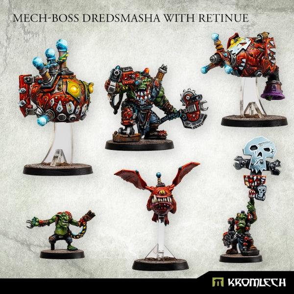 Kromlech Mech-Boss Dredsmasha with Retinue (6) KRM181 - Hobby Heaven