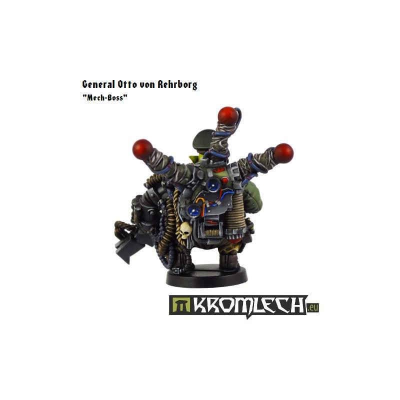 Kromlech Mech-Boss General Otto von Rehrborg (1) KRM053 - Hobby Heaven