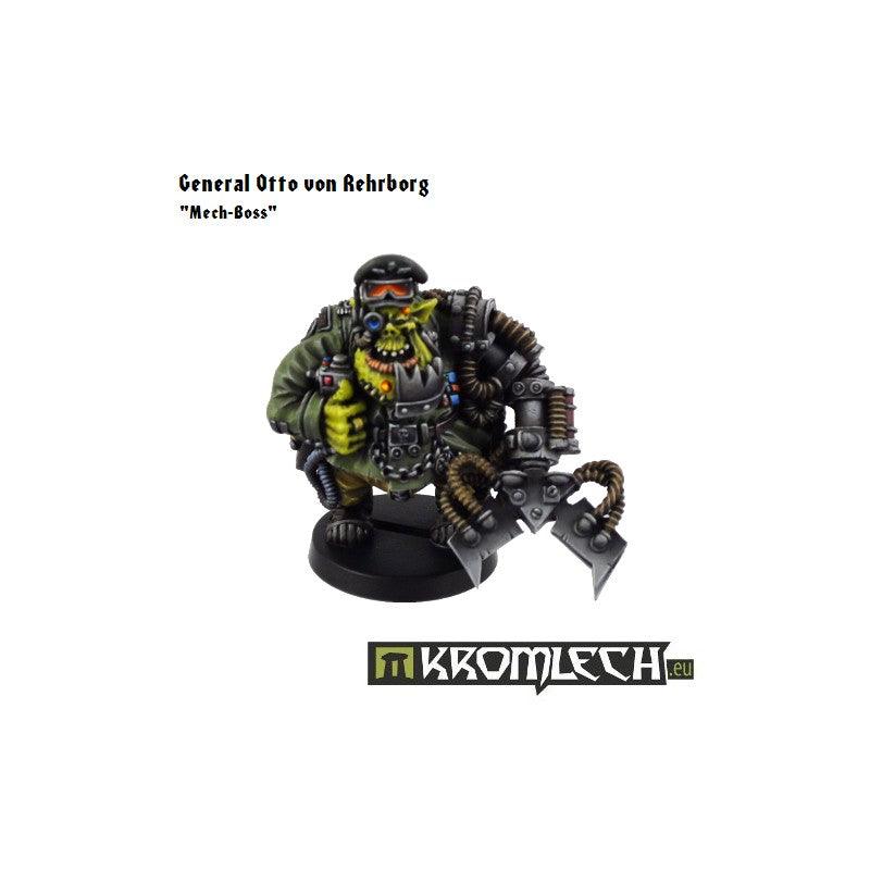 Kromlech Mech-Boss General Otto von Rehrborg (1) KRM053 - Hobby Heaven