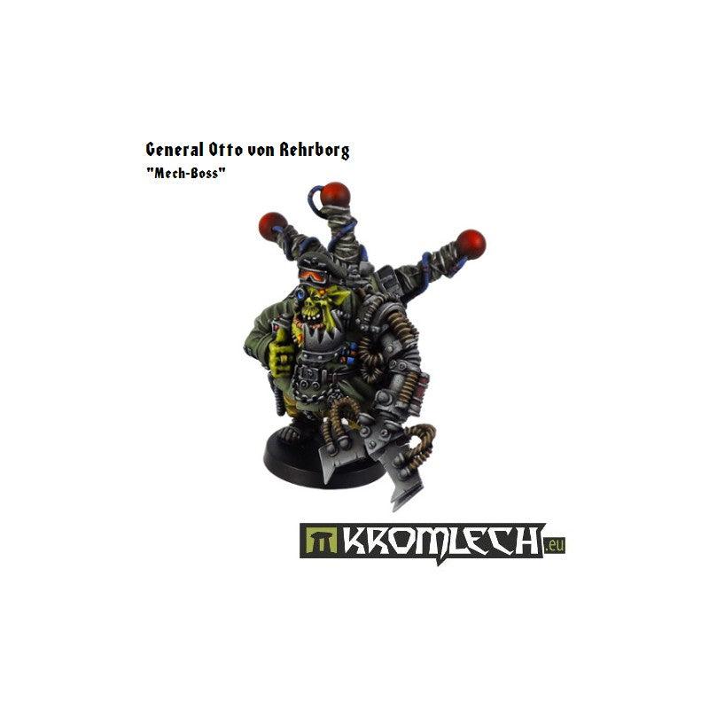 Kromlech Mech-Boss General Otto von Rehrborg (1) KRM053 - Hobby Heaven