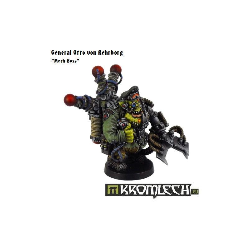 Kromlech Mech-Boss General Otto von Rehrborg (1) KRM053 - Hobby Heaven