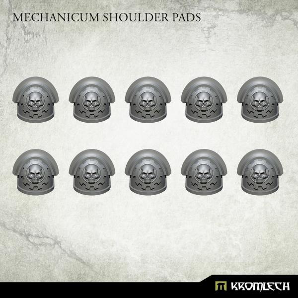 Kromlech Mechanicum Shoulder Pads KRCB249 - Hobby Heaven