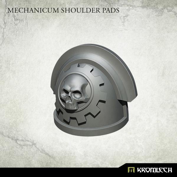 Kromlech Mechanicum Shoulder Pads KRCB249 - Hobby Heaven