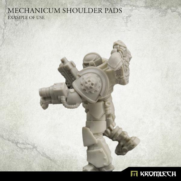 Kromlech Mechanicum Shoulder Pads KRCB249 - Hobby Heaven