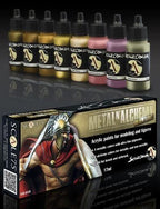 Scale75 Metal N'Alchemy Gold Paint Set (8 Paints) - Hobby Heaven