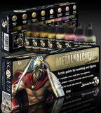Scale75 Metal N'Alchemy Gold Paint Set (8 Paints) - Hobby Heaven