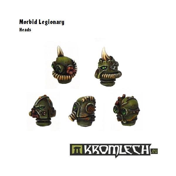 Kromlech Morbid Legionary Heads (10) KRCB106 - Hobby Heaven