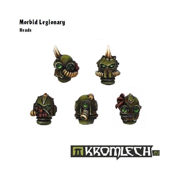 Kromlech Morbid Legionary Heads (10) KRCB106 - Hobby Heaven