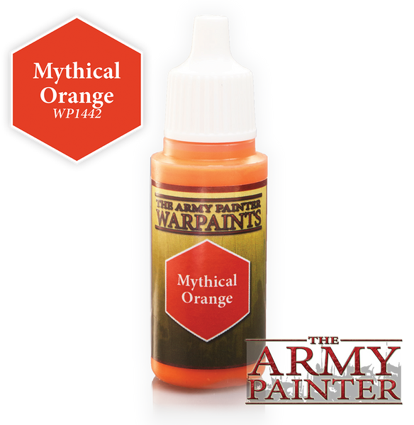 Mythical Orange Warpaints Army Painter - Hobby Heaven