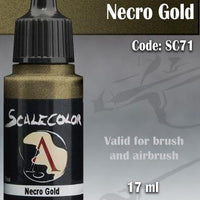 Scale75 Metal And Alchemy Necro Gold SC-71 - Hobby Heaven