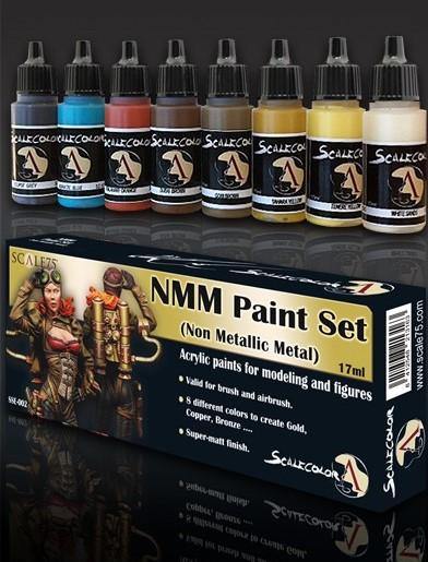 Scale75 NMM Gold Paint Set (8 Paints) - Hobby Heaven