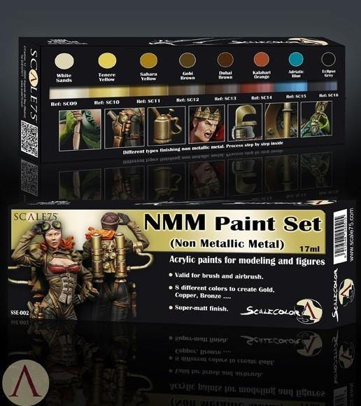 Scale75 NMM Gold Paint Set (8 Paints) - Hobby Heaven