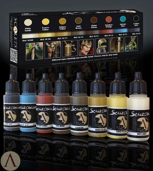 Scale75 NMM Gold Paint Set (8 Paints) - Hobby Heaven