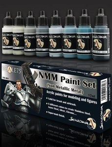 Scale75 NMM Steel Paint Set (8 Paints) - Hobby Heaven