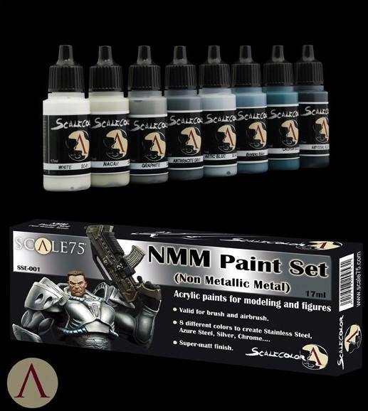 Scale75 NMM Steel Paint Set (8 Paints) - Hobby Heaven