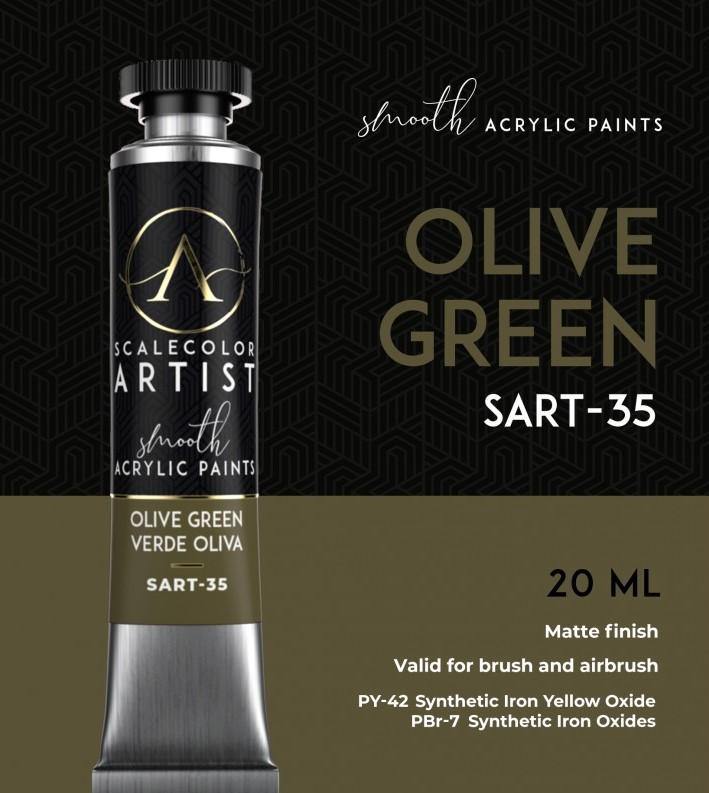 Scale75 Artist Range Olive Green - Hobby Heaven