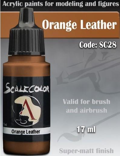Scale75 Scalecolor Orange Leather SC-28 - Hobby Heaven