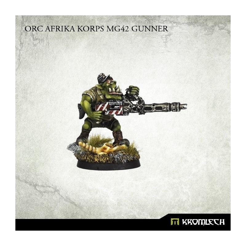 Kromlech Orc Afrika Korps MG42 Gunner (1) KRM038 - Hobby Heaven