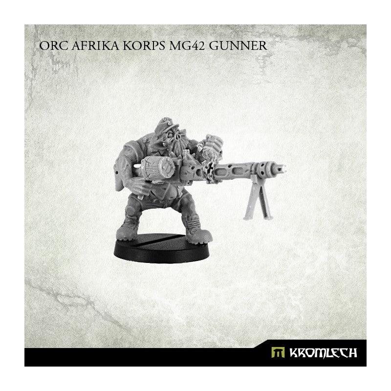 Kromlech Orc Afrika Korps MG42 Gunner (1) KRM038 - Hobby Heaven