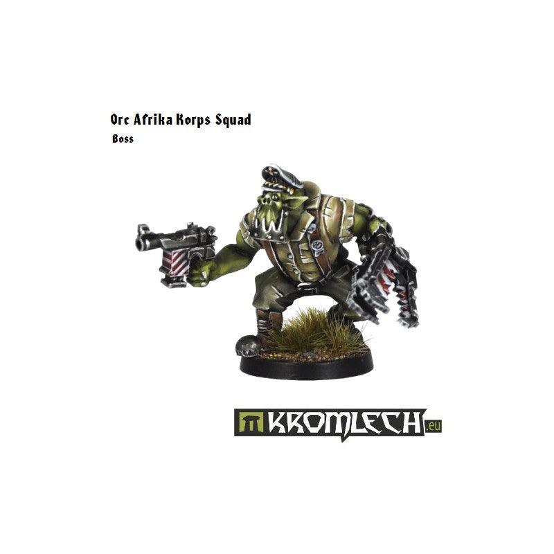 Kromlech Orc Afrika Korps Squad Leader (1) KRM058 - Hobby Heaven