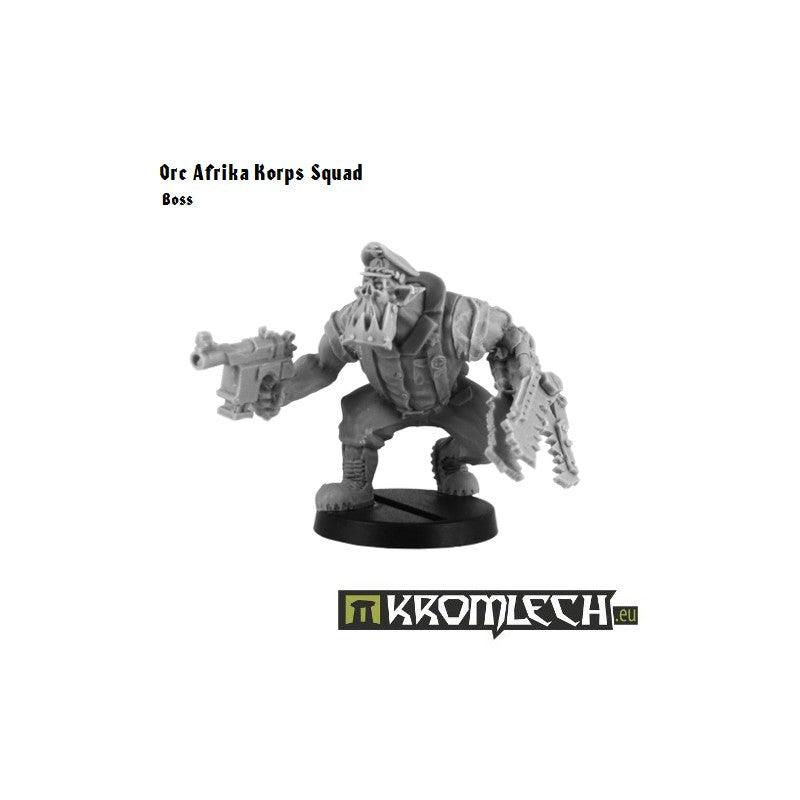 Kromlech Orc Afrika Korps Squad Leader (1) KRM058 - Hobby Heaven