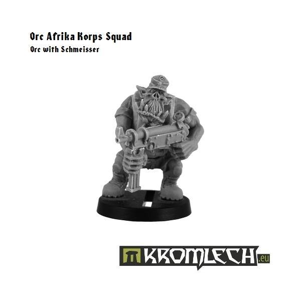 Kromlech Orc 'Afrika Korps' Squad (10) KRM046 - Hobby Heaven