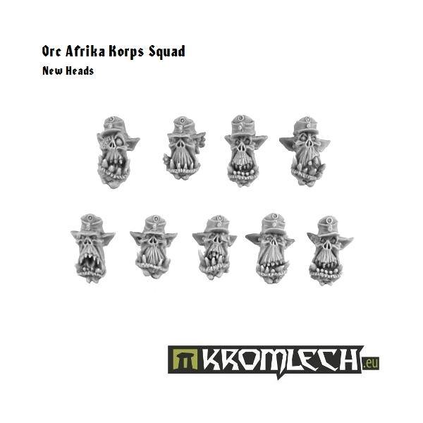 Kromlech Orc 'Afrika Korps' Squad (10) KRM046 - Hobby Heaven