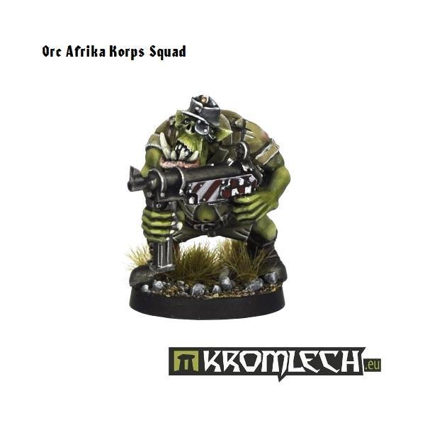 Kromlech Orc 'Afrika Korps' Squad (10) KRM046 - Hobby Heaven