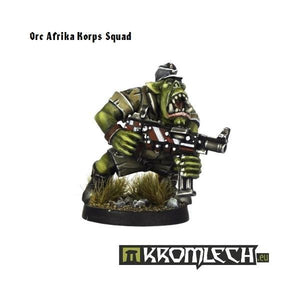 Kromlech Orc 'Afrika Korps' Squad (10) KRM046 - Hobby Heaven