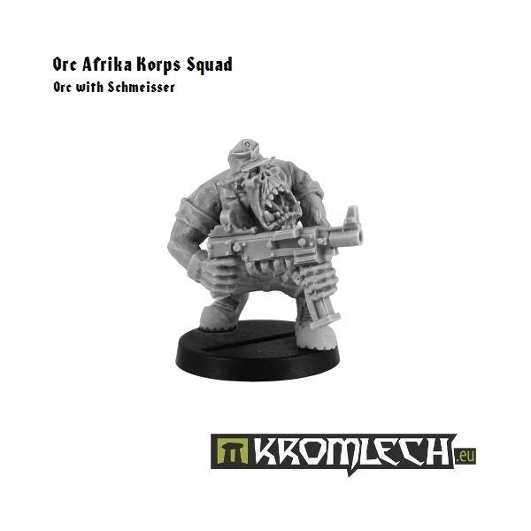Kromlech Orc 'Afrika Korps' Squad (10) KRM046 - Hobby Heaven