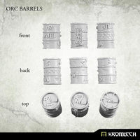 Kromlech Orc Barrels KRBK011 - Hobby Heaven
