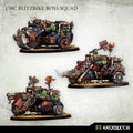 Kromlech Orc Blitzbike Boss Squad (3) KRM182 - Hobby Heaven