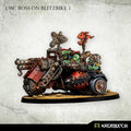 Kromlech Orc Boss on Blitzbike 1 KRM183 - Hobby Heaven