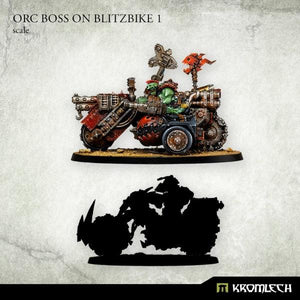 Kromlech Orc Boss on Blitzbike 1 KRM183 - Hobby Heaven