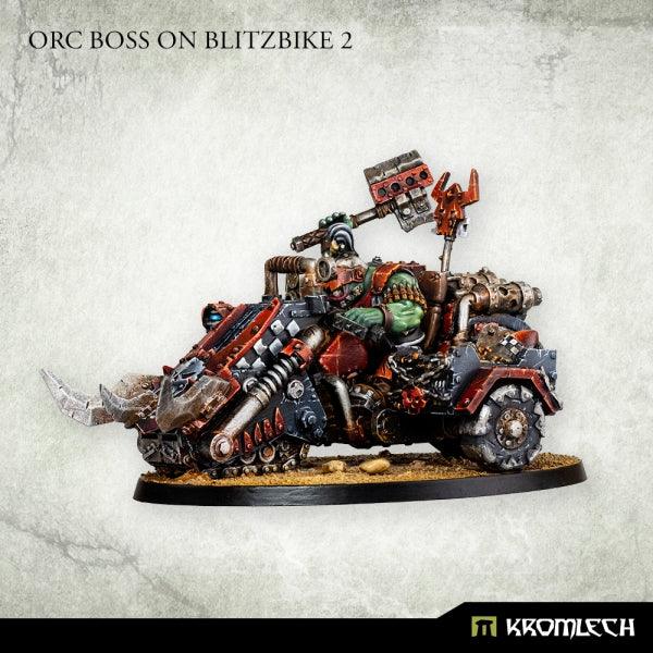 Kromlech Orc Boss on Blitzbike 2 KRM184 - Hobby Heaven