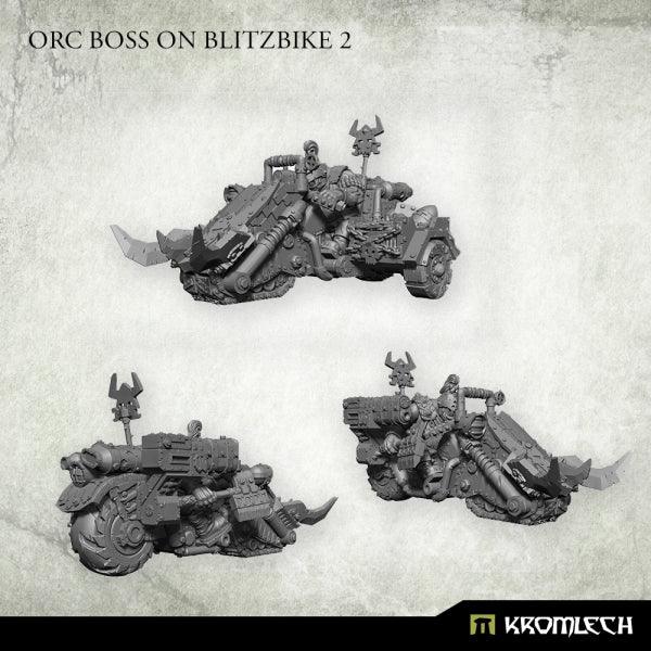 Kromlech Orc Boss on Blitzbike 2 KRM184 - Hobby Heaven